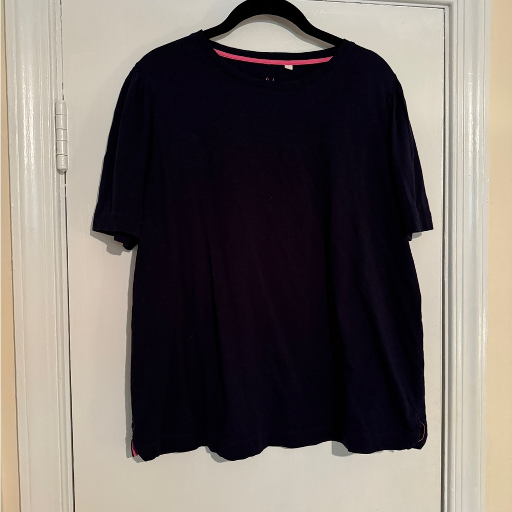 Boden Navy Blue Short Sleeve Tee